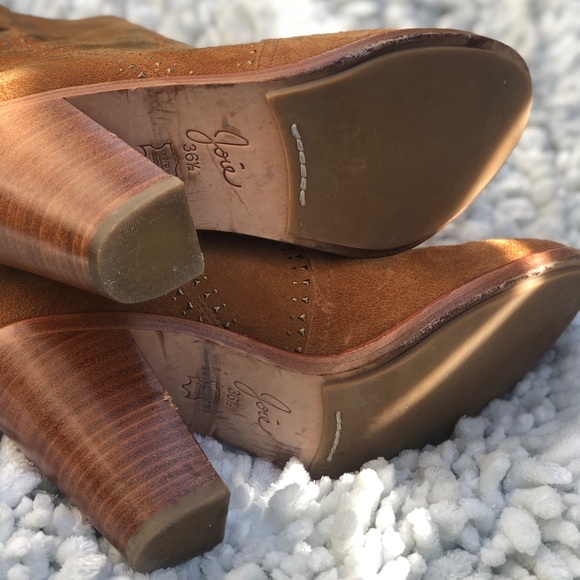 💕Joie suede ankle bootie sz 6 💕 - Picture 8 of 8